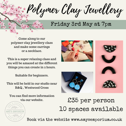 Polymer Clay Jewellery Class