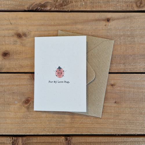 Love Bug - Greetings Card A7