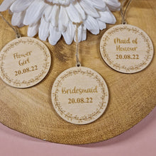 Load image into Gallery viewer, Bridal Group Hanger Tags Keepsakes
