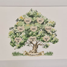 Load image into Gallery viewer, Family Tree - A4 Print