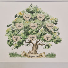 Load image into Gallery viewer, Family Tree - A4 Print