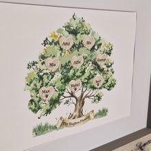 Load image into Gallery viewer, Family Tree - A4 Print