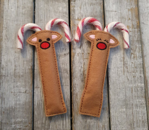 Reindeer Candy Cane Holder