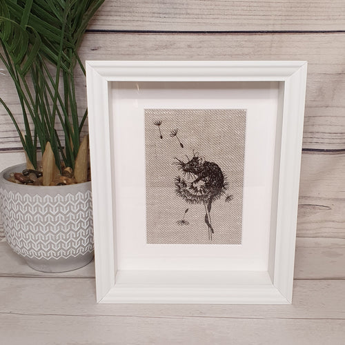 Field Mouse Embroidered Frame