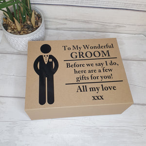Groom Box,Wedding gift