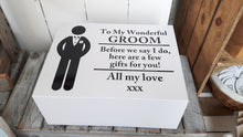 Load image into Gallery viewer, Groom Box,Wedding gift