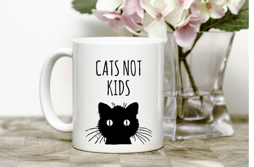 Cats not Kids Mug
